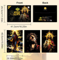 𝗝𝗲𝘀𝘂𝘀 𝗦𝗰𝗿𝗮𝘁𝗰𝗵 𝗔𝗿𝘁™ 1-SET (4pcs)