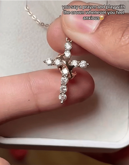 FEARNOT ™ SILVER HER CROWN NECKLACE